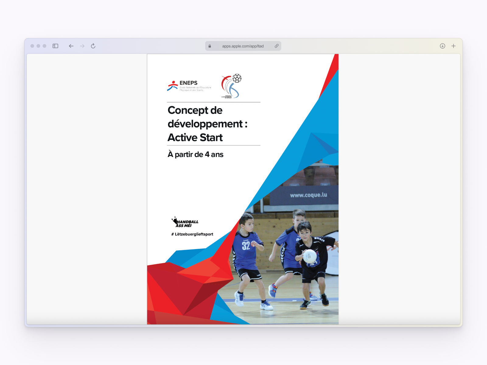 LTAD brochure
